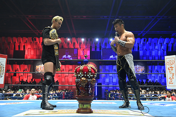 SANADA's challenge to Kazuchika Okada at the end of the 2023 New Japan Cup